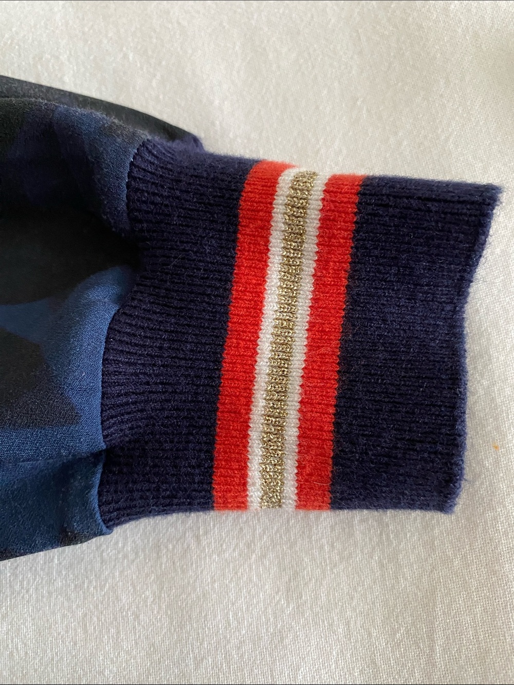 Ted Baker London Bevlei blouson batwing pullover knit details tiger print Small - Picture 8 of 15